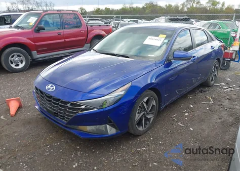 2022 Hyundai Elantra Limited from USA, damaged, VIN 5NPLP4AG8NH065295